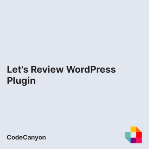 Let's Review WordPress Plugin