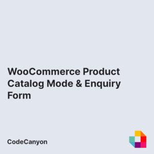 WooCommerce Product Catalog Mode & Enquiry Form