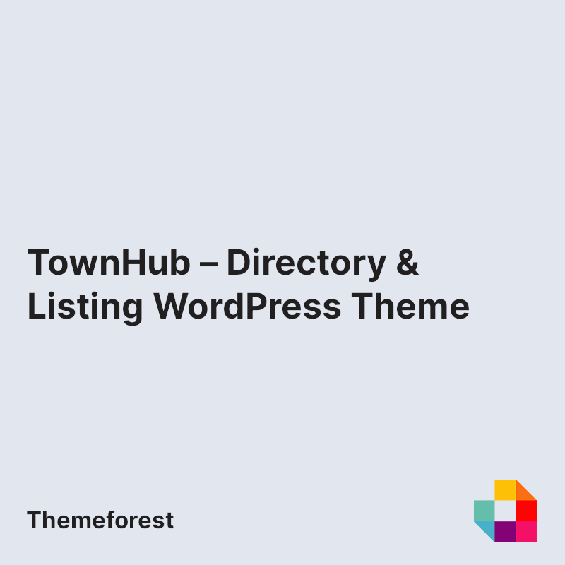 TownHub - Directory & Listing WordPress Theme