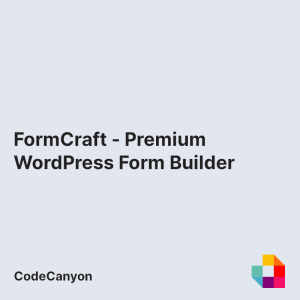 FormCraft - Premium WordPress Form Builder