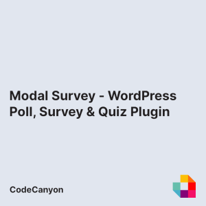 Modal Survey - WordPress Poll, Survey & Quiz Plugin