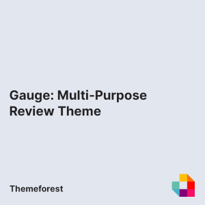 Gauge: Multi-Purpose Review Theme