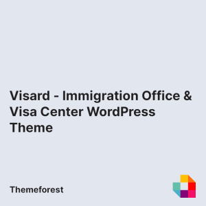 Visard - Immigration Office & Visa Center WordPress Theme