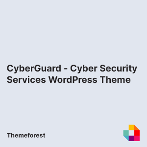 CyberGuard - Cyber Security Services WordPress Theme