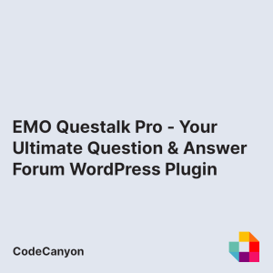EMO Questalk Pro - Your Ultimate Question & Answer Forum WordPress Plugin