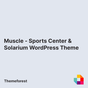 Muscle - Sports Center & Solarium WordPress Theme