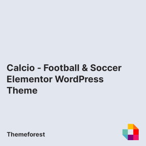 Calcio - Football & Soccer Elementor WordPress Theme