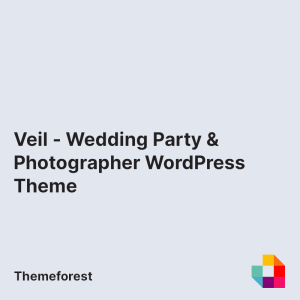 Veil - Wedding Party & Photographer WordPress Theme