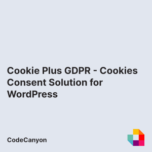 Cookie Plus GDPR - Cookies Consent Solution for WordPress