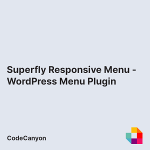 Superfly Responsive Menu - WordPress Menu Plugin