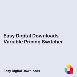 Easy Digital Downloads Variable Pricing Switcher