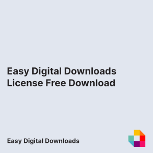 Easy Digital Downloads License Free Download