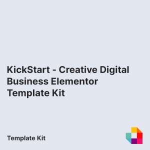 KickStart - Creative Digital Business Elementor Template Kit