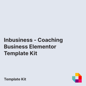 Inbusiness - Coaching Business Elementor Template Kit