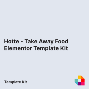 Hotte - Take Away Food Elementor Template Kit