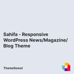 Sahifa - Responsive WordPress News/Magazine/Blog Theme
