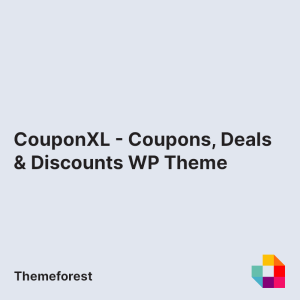 CouponXL - Coupons, Deals & Discounts WP Theme