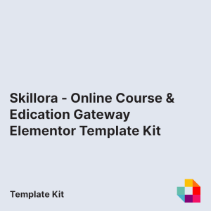 Skillora - Online Course & Education Gateway Elementor Template Kit