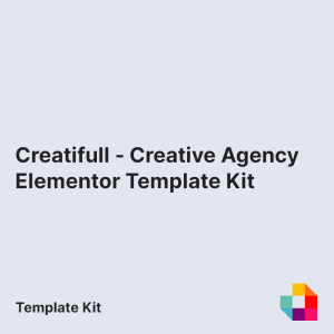 Creatifull - Creative Agency Elementor Template Kit