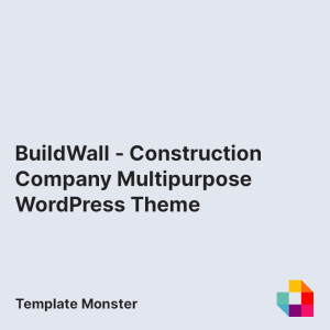 BuildWall - Construction Company Multipurpose WordPress Theme