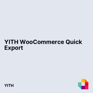YITH WooCommerce Quick Export