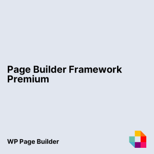 Page Builder Framework Premium
