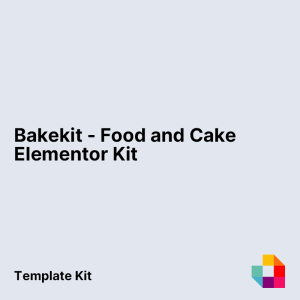 Bakekit - Food and Cake Elementor Template Kit
