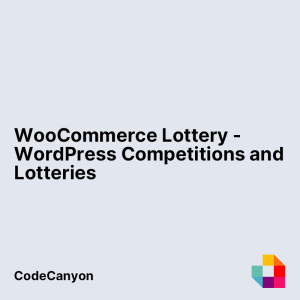 WooCommerce Lottery - WordPress Competitions and Lotteries