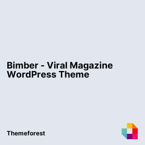 Bimber - Viral Magazine WordPress Theme