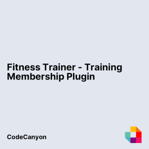 Fitness Trainer - Training Membership Plugin