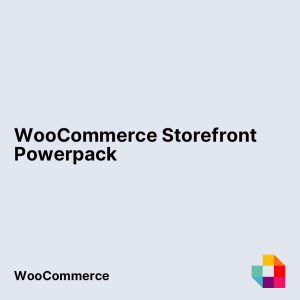 WooCommerce Storefront Powerpack