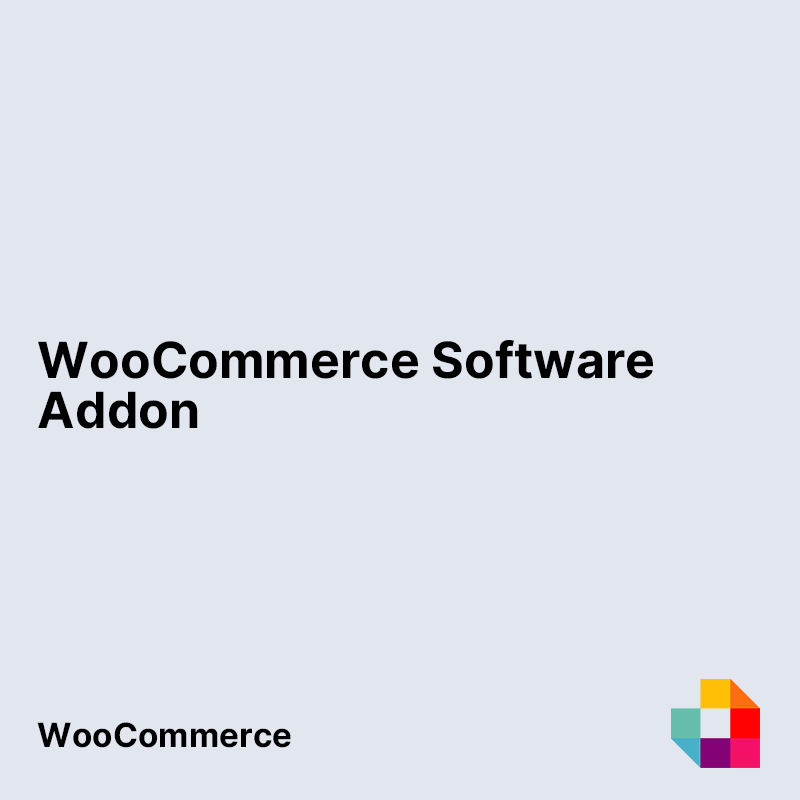 WooCommerce Software Addon