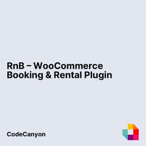 RnB - WooCommerce Booking & Rental Plugin
