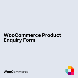 WooCommerce Product Enquiry Form