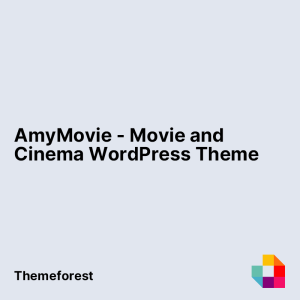 AmyMovie - Movie and Cinema WordPress Theme