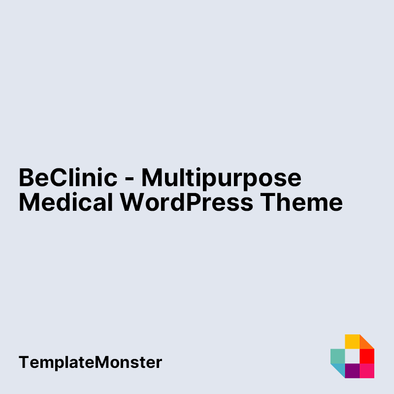 BeClinic - Multipurpose Medical WordPress Theme