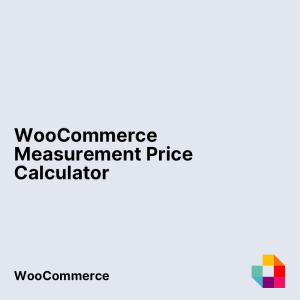WooCommerce Measurement Price Calculator