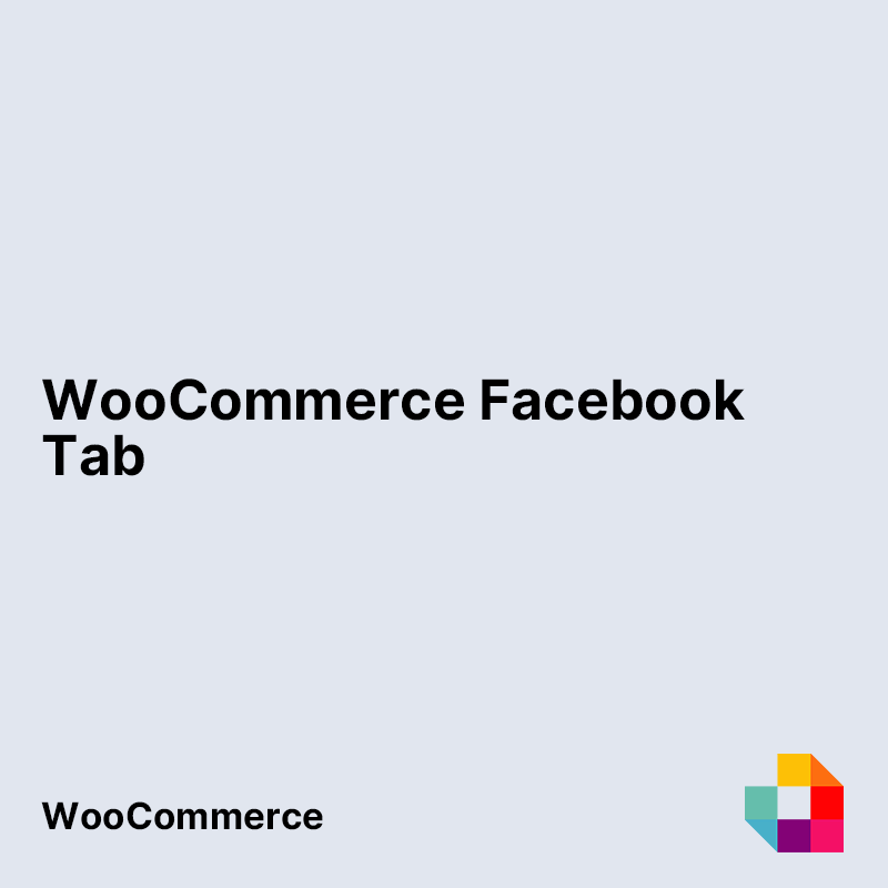 WooCommerce Facebook Tab