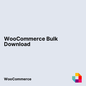 WooCommerce Bulk Download