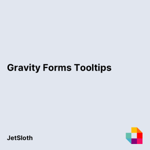 Gravity Forms Tooltips