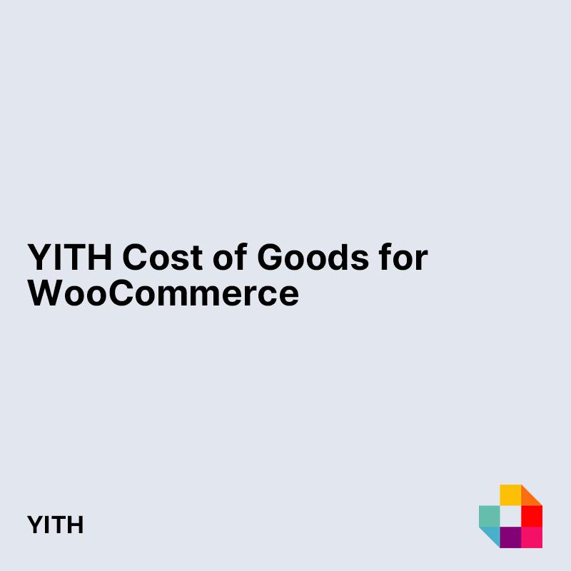 YITH Cost of Goods for WooCommerce