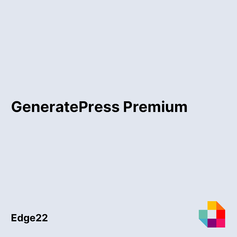 GeneratePress Premium