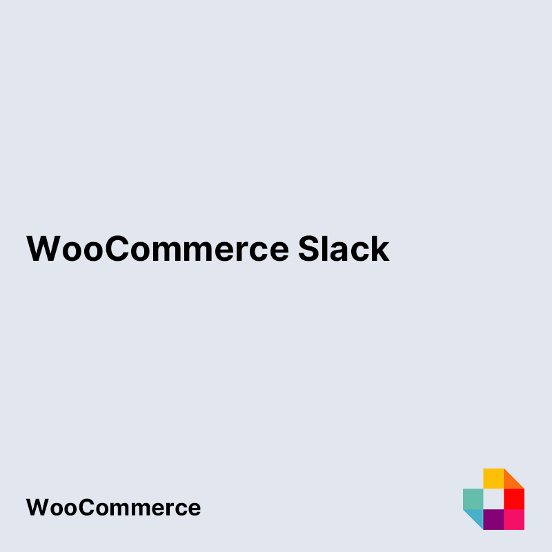 WooCommerce Slack