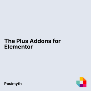 The Plus Addons for Elementor