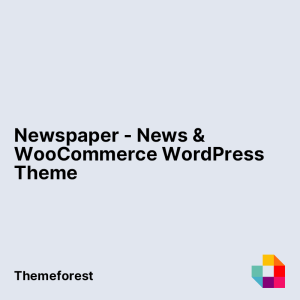 Newspaper - News & WooCommerce WordPress Theme