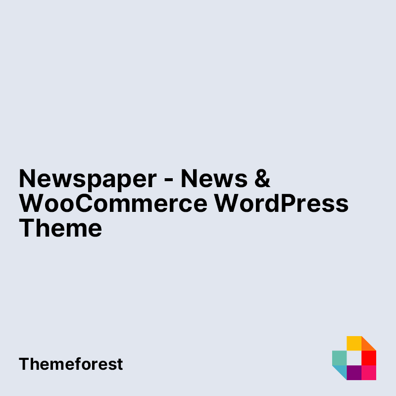 Newspaper - News & WooCommerce WordPress Theme