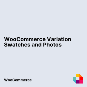 WooCommerce Variation Swatches and Photos