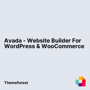 Avada | Website Builder For WordPress & WooCommerce