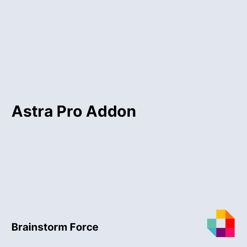 Astra Pro Addon For Astra Theme