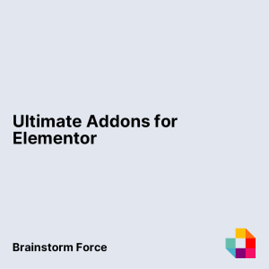 Ultimate Addons for Elementor
